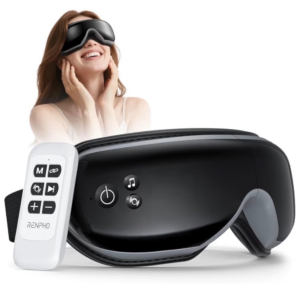 RENPHO Eyeris 1 Heated Eye Massager w/Remote
